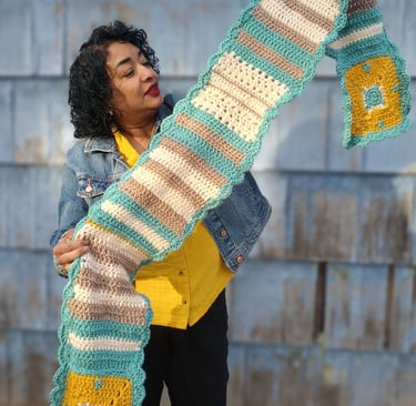 Tallinn Nouveau Scarf Pattern