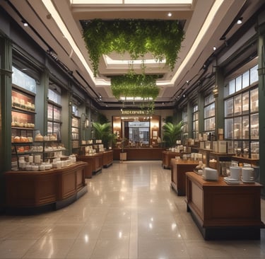 A professional video camera placed on a wooden floor, featuring a handle on top and several connection ports on the side. The camera body is sleek and modern, with a prominent red button and a distinctive logo design. The lens is large and prominent, indicating advanced functionality for filmmaking.