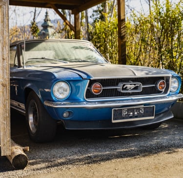 Ford Mustang, Carshooting, Oldtimer