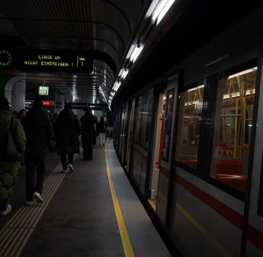Wiener U Bahn, Streetfotografie