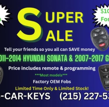 super sale on Hyundai sonata remotes