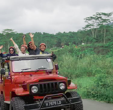 5 Spot Terbaik Jeep Lava Tour Merapi yang Wajib Dikunjungi Wisatawan