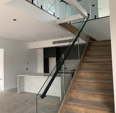 glass banisters