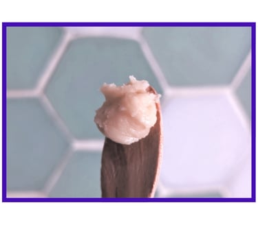 Detail of a dollop of ANTIFunk cream deodorant