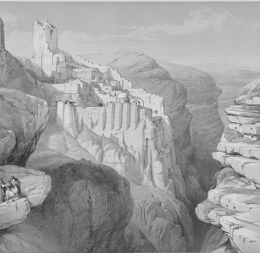 David Roberts illustrated the most extravagant and expensive publishing project of the Vitorian Era.
