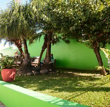 Roda de Chimarrão no Jardim