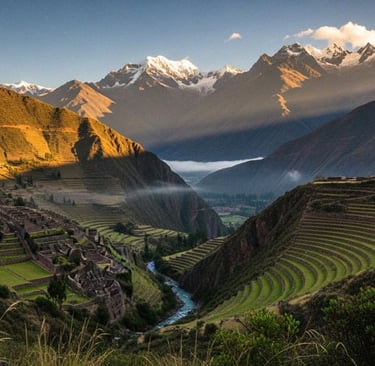 Sacred Valley itinerary view before Machu Picchu.