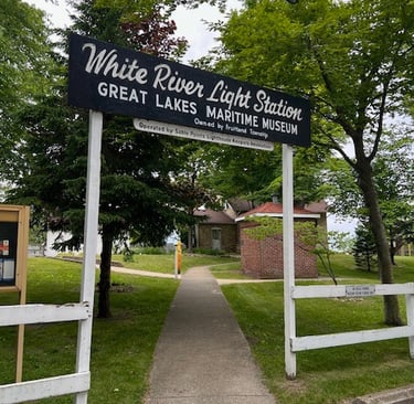 Entrance White River light Station