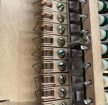 Ganses cassées piano droit