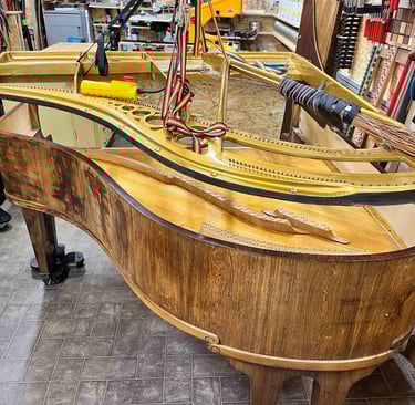 Décadrage piano cadra fonte
