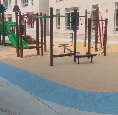 David Lloyd George School FirstBase Surfacing