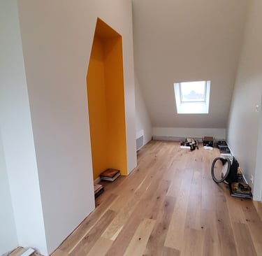 #aménagement de combles#isolation thermique#travaux Rennes#ALM Maitrise d'Oeuvre