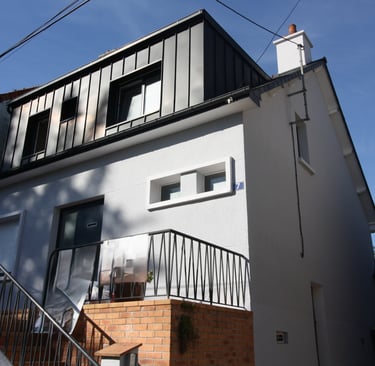 #surélévation de toiture#travaux#Rennes