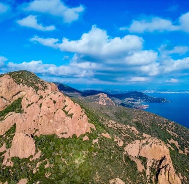 Photographie de Drone Esterel