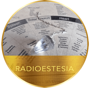 stefania santarcangelo, radioestesia, pendolo, divinazione
