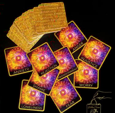frozen emotions oracle deck