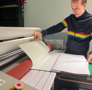 Contre collage aluminium Dibond