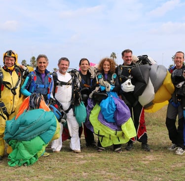 En plena competicón.