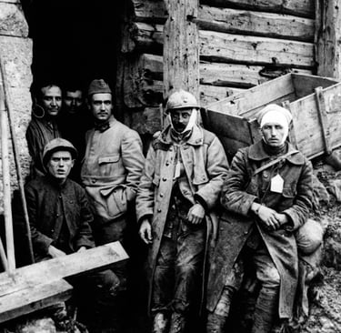 Blessés au Fort de Tavannes