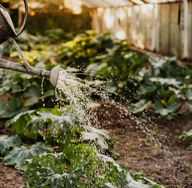 Irrigação de jardins
