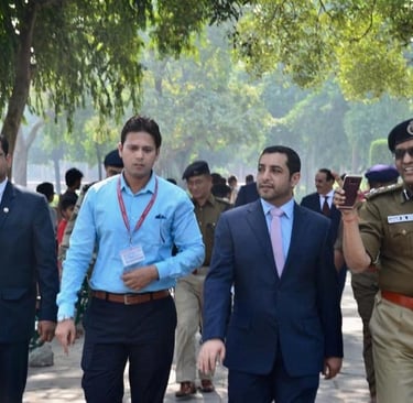 A VIP delegation from Qatar