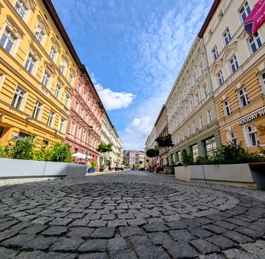 architecture street view in Szczecin