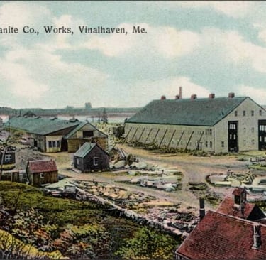 Bodwell Granite Co., Works, Vinalhaven, ME.