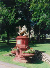 Huntington Green fountain