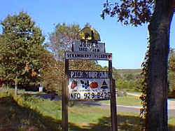 Jone's Family Farm Pick Your Own Sign