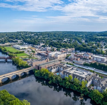 Shelton from a drone