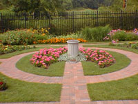 Sundail on the Osborne grounds