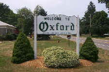 Oxford Welcome Sign