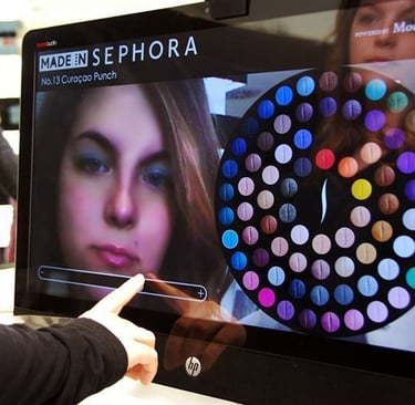 Sephora: Maquiagem Virtual no Espelho