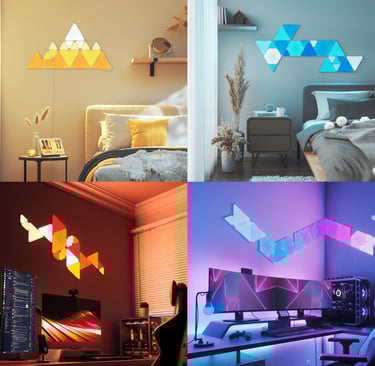Sistema de Iluminação Nanoleaf Shapes