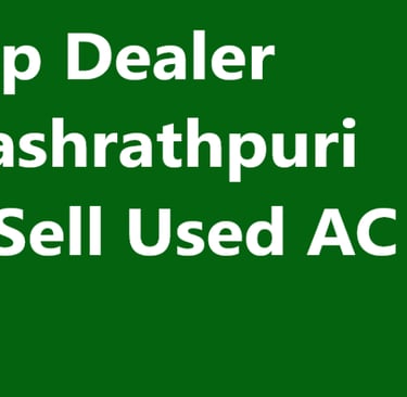 AC Scrap Dealer Near Dashrathpuri Delhi - Sell Used AC Online