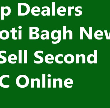 AC Scrap Dealers Near Moti Bagh New Delhi - Sell Second Hand AC Online