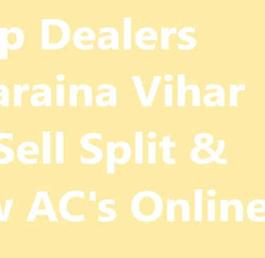 AC Scrap Dealers Near Naraina Vihar Delhi - Sell Split & Window AC's Online