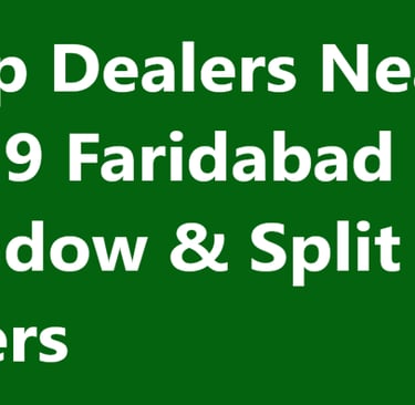 AC Scrap Dealers Near Sector 19 Faridabad - Old Window & Split AC Buyers