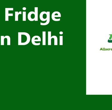 Sell Old Fridge Online In Delhi