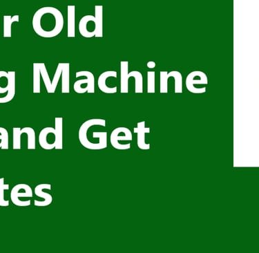 Sell Your Old Washing Machine Online and Get Best Rates