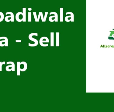 The Kabadiwala In Noida - Sell Your Scrap Online