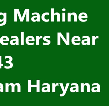 Washing Machine Scrap Dealers Near Sector 43 Gurugram Haryana