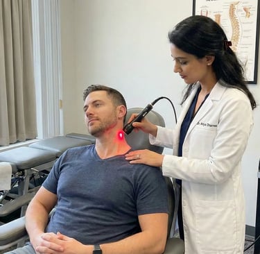 Laser Terapia per il trattamento cervicale