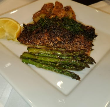 Herbed Crusted Salmon