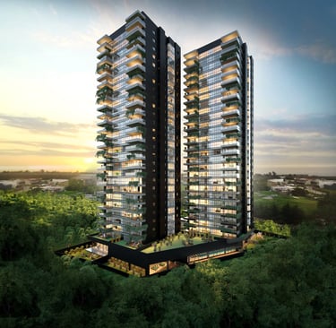Fachada Sky View Bosque Real