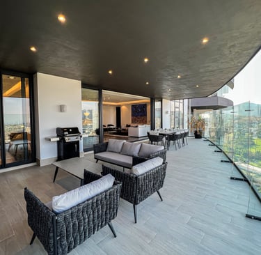 Departamentos en Bosque Real con Terraza y vista al campo de golf