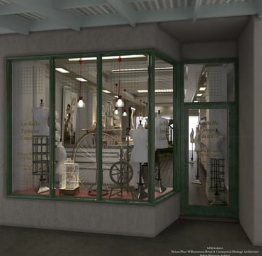 Williamstown Nelson Place Heritage Architecture, Shopfront, MAIArchitects Robert Marcuccio Architect