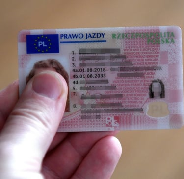 polski prawo jazdy