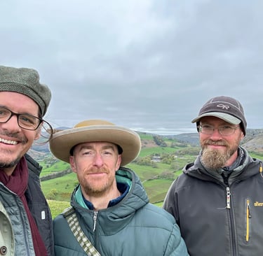 Spiritual travellers in the Welsh Hills