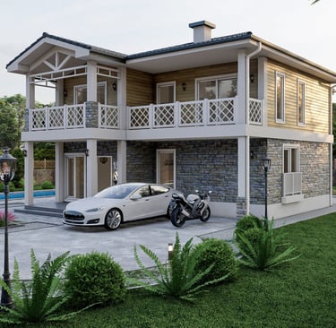 Proyecto casa acero ligero